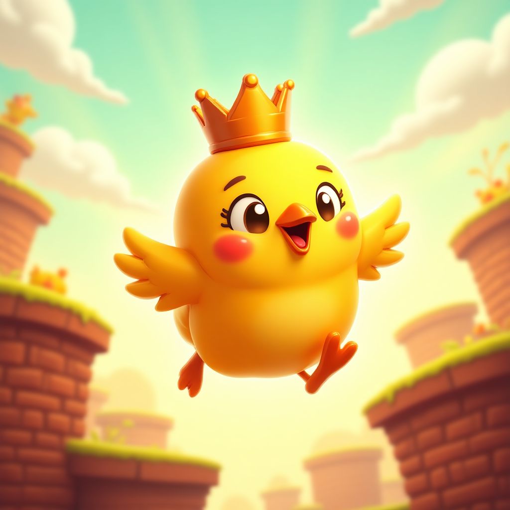 Road For Chick Game Character